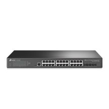 TP-Link JetStream TL-SG3428X Managed Network Switch L2+/L3 Gigabit Ethernet (10/100/1000) 1HE Schwarz