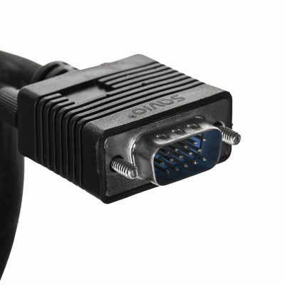 5. SAVIO VGA (M) – VGA (M) KABEL, GESCHIRMT + 2 FERITES 1,8M CL-202