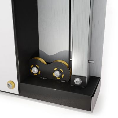 3. HMS BSP301 pneumatisches wandmontiertes Trainingstor