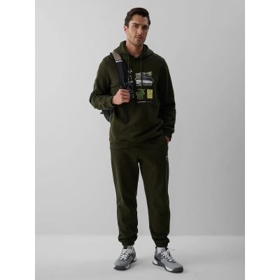 5. Herren-Kapuzenpullover, regulär, Größe 4F 4FRAW26TSWSM3162-43S