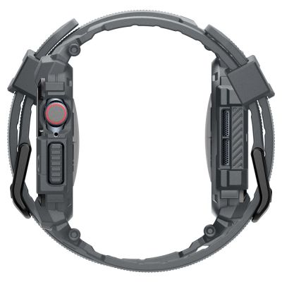3. Spigen Rugged Armor Hülle für Apple Watch 10 46 mm – Grau