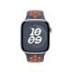 3. Apple Watch 40 mm Blaues Flammen-Nike-Sportarmband M/L