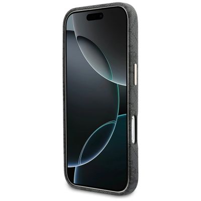 5. Guess 4G Script MagSafe Hülle für iPhone 17 - Schwarz