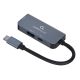 GEMBIRD USB-TYP-C-MULTI-ADAPTER 3-in-1 (USB-HUB + HDMI + PD)