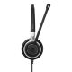 4. EPOS IMPACT SC 638 Headset mit Kabel und Kopfbügel für Anrufe/Musik, Schwarz/Silber