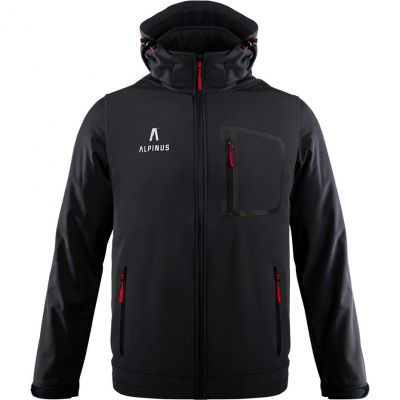 Alpinus Stenshuvud Softshelljacke schwarz BR43371