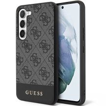 Guess GUHCS23SG4GLGR S23 S911 schwarz/schwarz Hardcase 4G Stripe Collection
