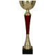 5. TUMA RD gold-burgunderfarbener Metallbecher