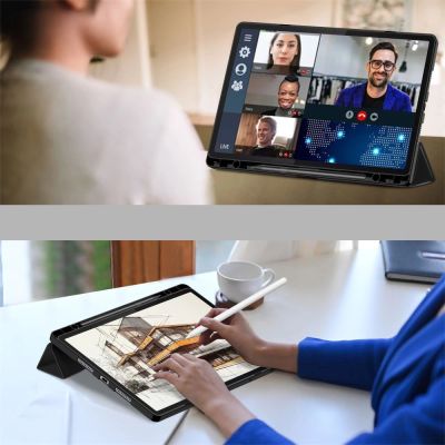 7. Tech-Protect SC Stiftetui für Lenovo Idea Tab Pro / Pro MT 12.7 TB-373, Schwarz