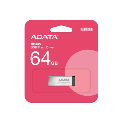 5. ADATA UR350 USB-Stick 64 GB USB Typ-A 3.2 Gen 1 (3.1 Gen 1) Schwarz
