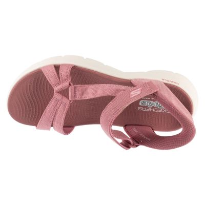 3. Skechers Slip-Ins: Go Walk Flex Sandal - Illuminate 141481-MVE Rosa Größe 36