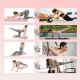 5. Extralink | Pilates-Board | rosa, Reformer für Bauchmuskel- und Liegestützübungen