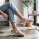 7. Bequeme rosa Damen-Sneaker Rieker W4000-31