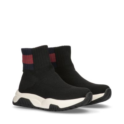 6. Tommy Hilfiger Sock Sneaker Black W Schuhe T3A9-33007-0702999-999