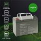 2. Qoltec AGM-Batterie | 12 V | 36 Ah | Wartungsfrei | Effizient | Langlebig | Für USV, Roller
