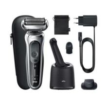 Braun Series 7 71-S7200c Folienrasierer/Trimmer, Schwarz/Silber