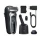Braun Series 7 71-S7200c Folienrasierer/Trimmer, Schwarz/Silber