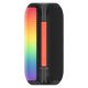 2. Dudao Y21 Kabelloser Lautsprecher mit RGB-Hintergrundbeleuchtung, Bluetooth 5.3 – Schwarz