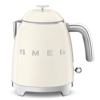 SMEG KLF05CREU Mini-Creme-Wasserkocher mit 0,8 l Fassungsvermögen