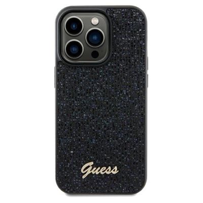 3. Guess Disco Metal Script Hülle für iPhone 13 Pro / 13 – Schwarz