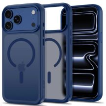 Tech-Protect Magmat Magsafe CC Hülle für iPhone 18 Pro / 17 Pro – Mattes Marineblau