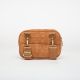 2. Air Jordan Damen-Kameratasche aus Wildleder mit Monogramm, Cognac - MA9207-X6X