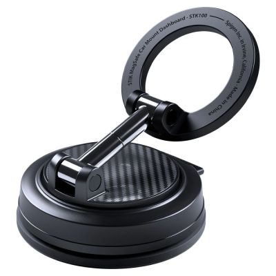 3. Autohalterung Spigen STK100 VacuumLock MagSafe – Schwarz