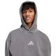 5. adidas ALL SZN Fleece-Hoodie für Herren, gewaschen, grau, JL6539