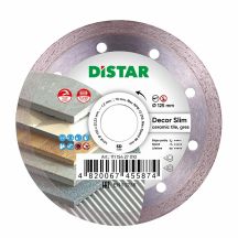 DISTRACT DIAMOND BLADE DECOR SLIM 125 x 1,2 x 8 x 22,23 mm