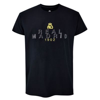 Real Madrid Herren-Baumwoll-T-Shirt RM1CE111