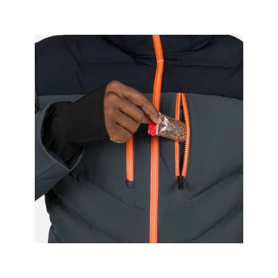10. Rossignol Blackside Puffy Jkt Jacke Grau