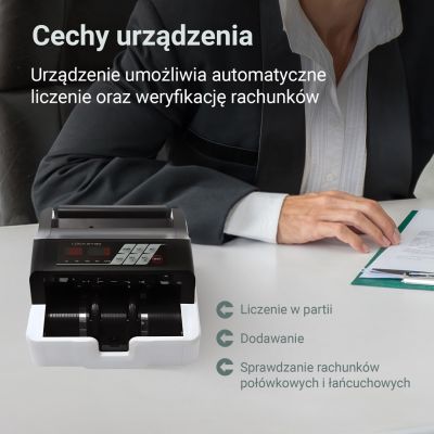 15. Extralink LockStar MG X-300 | Professioneller Banknotenzähler | UV, IR