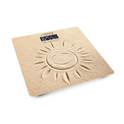 8. Esperanza Sunshine EBS006 Badezimmerwaage (Sandfarbe)