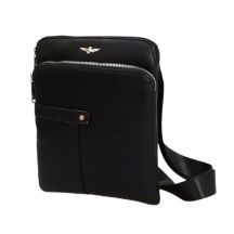 Aeronautica Militare Fly Herren-Umhängetasche Messenger Bag Schwarz - AM-392