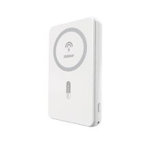 Dudao K14S Magnetische Powerbank 20W 5000mAh 1x USB-A 1x USB-C - Weiß