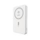 Dudao K14S Magnetische Powerbank 20W 5000mAh 1x USB-A 1x USB-C - Weiß