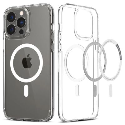 9. Spigen Ultra Hybrid Mag-Hülle mit MagSafe für iPhone 13 Pro – Weiß
