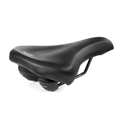RESIA Elastomer-Sattel schwarz