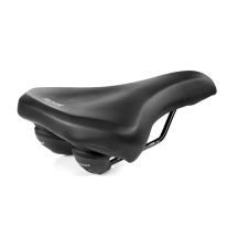 RESIA Elastomer-Sattel schwarz