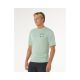 2. Herren Lycra RIP CURL Pacific Rinse Surflite UPF Kurzarmhemd grün