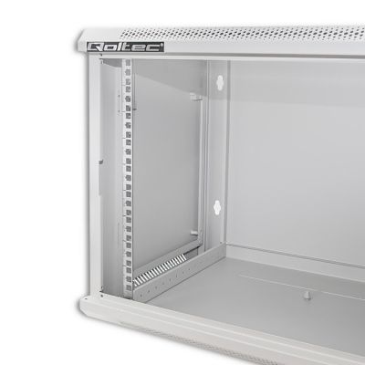 7. QOLTEC Rack-Schrank 19" | 9 HE | 600 x 500 x 450 mm