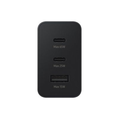 10. Samsung 65W Netzteil-Trio, Schwarz
