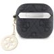 2. Guess 4G Strass Charm Case für AirPods 4 - Schwarz