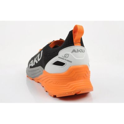 6. Aku Herren-Outdoor-Trekkingschuhe Aira, bequeme Wanderschuhe, schwarz, grau, orange