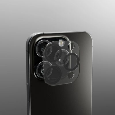 4. SBS Aktives Kameraobjektiv aus gehärtetem Glas D3O für Kamera für iPhone 16 Pro / 16 Pro Max