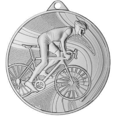 5. Silbermedaille – Radsport – Stahlmedaille