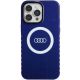 Audi IML Big Logo MagSafe Hülle für iPhone 14 Pro Max – blau