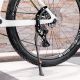 8. Wozinsky WSR-010 Fahrradständer für 26-29 Zoll Fahrräder, verstellbar, rutschfest – Schwarz