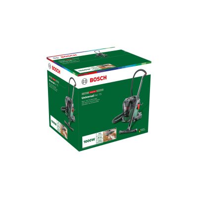 4. Bosch UniversalVac 15 Schwarz, Grün 15 l 1000 W