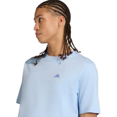 4. Herren-T-Shirt adidas Color Icon Graphic hellblau KT4447